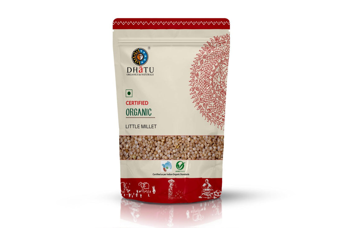 Little Millet – Naturally Gluten Free - USDA Organic - Dhatu Organic – 500gm