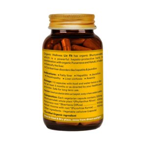 Health Supplements | Liv Fit (Liver Function) -Detox &amp; Repair Fatty Liver Formula ,Healthy Liver -No Artificial Additives- Organic Wellness - 90 Vegetarian Capsules