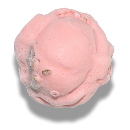 Ice Cream |Strawberry Ice Cream-Made From Desi Milk, Gondh Gum, Organic Butter, Strawberry - Churned with authentic &amp; Real Ingredients - Iceberg Organic Ice Cream - 400ml