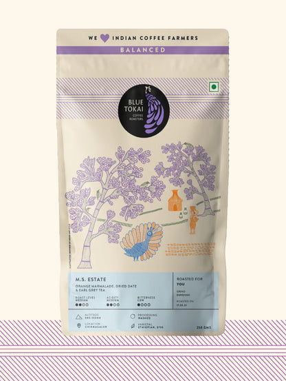 Coffee | M.S Estate (Coffe Filter) – Orange Marmalade – Dried Dates – Earl Grey Tea – No Added Preservatives, Additives &amp; No Added Flavouring – Blue Tokai – 250gm