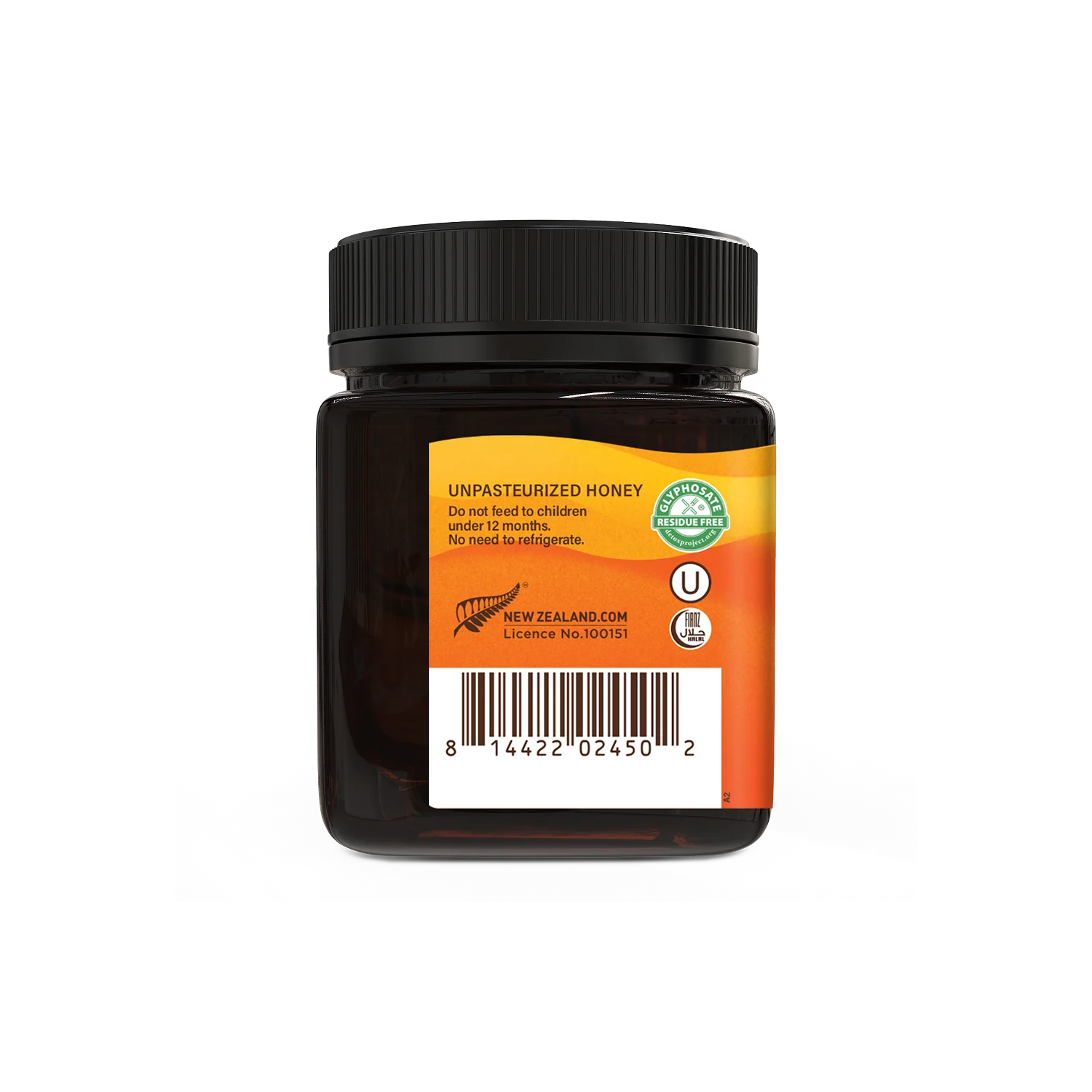 Mānuka Honey | Raw Monofloral Mānuka Honey MGO 1100+ - Wedderspoon -  250gm