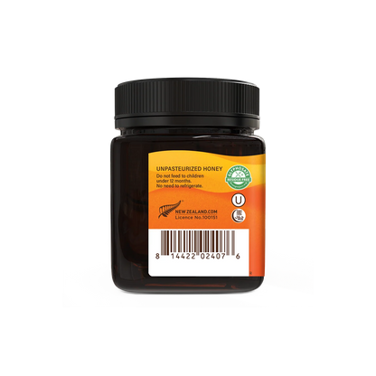 Honey | Raw Manuka Honey 850+ MGO-New Zealand - Wedderspoon - 250gm