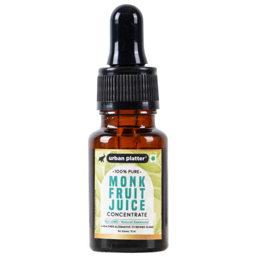 Monk Fruit Juice | (Concentrate) - Pure - Natural Sweetners - A Healthy Alternative To Refined Sugar - Non Gmo - Urban Platter – 10ml