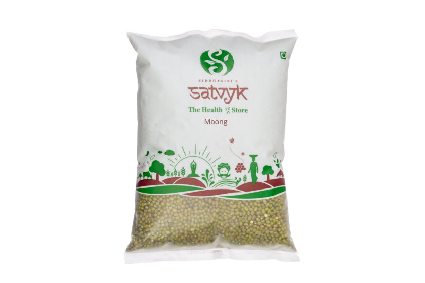 Moong | Whole - Satvyk - 500gm