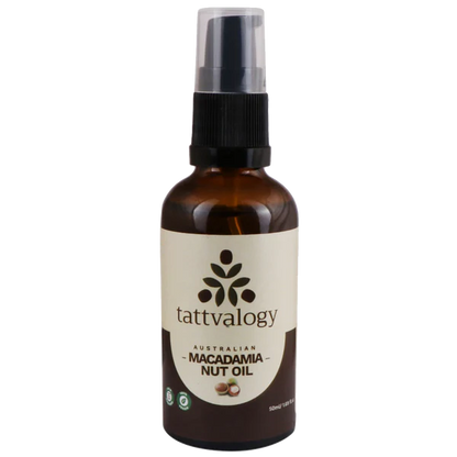 Macadamia Nut Oil | Pure (Helps Repair Scars &amp;amp; Stretch Marks) - USDA Organic  - Vegan, Cruelty Free, Paraben Free &amp;amp; Preservatives Free - Tattvalogy – 50ml