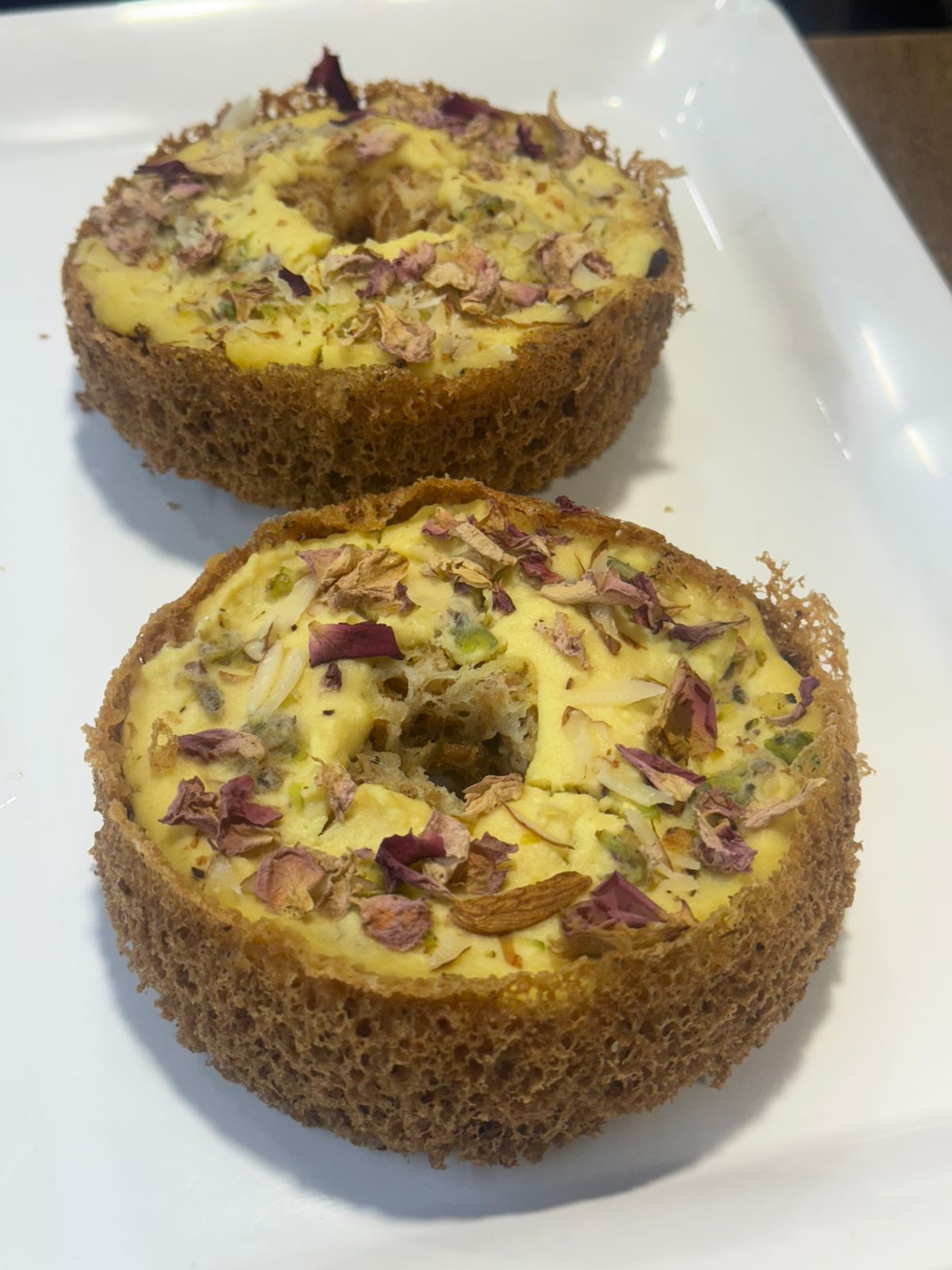 Ghewar | Made Using Barnyard Millet In A2 Ghee &amp; Khoya Using Only Jaggery - Nature&