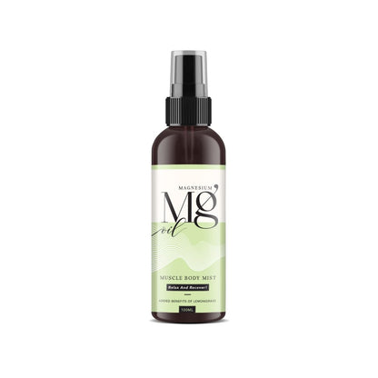 Body Mist | Magnesium Oil - Muscle Body Mist - 100% Natural - Supports Muscle Recovery - Salted Wellness - 100ml