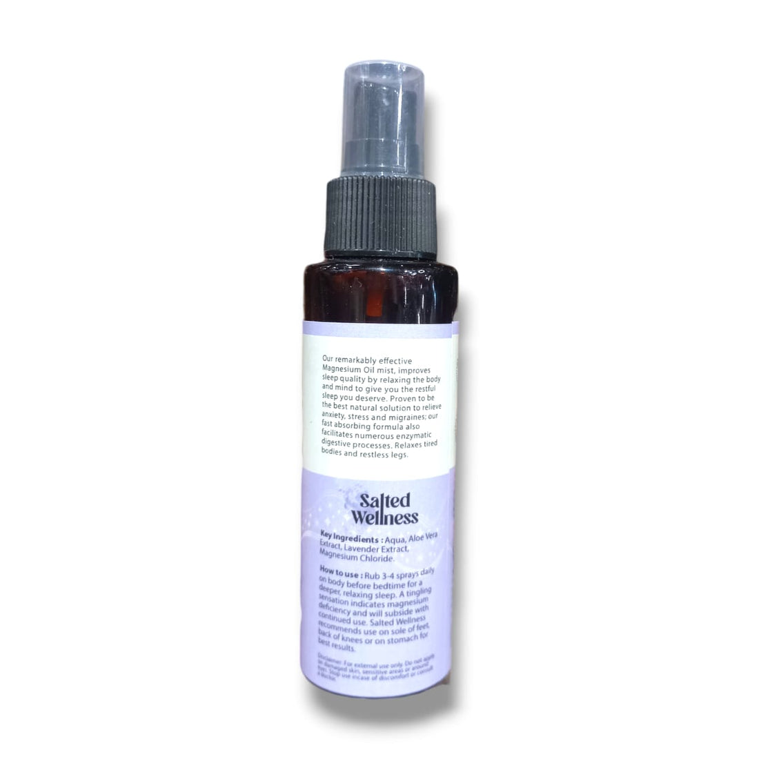 Body Mist | Magnesium Oil Sleep Body Mist - 100% Natural – Salted Wellness – 100ml
