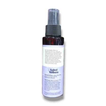 Body Mist | Magnesium Oil Sleep Body Mist - 100% Natural – Salted Wellness – 100ml