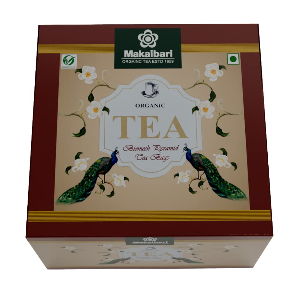 Tea | Biomesh Pramid Tea bag - USDA Organic - Makaibari - 100gm