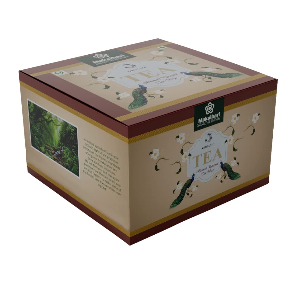 Tea | Biomesh Pramid Tea bag - USDA Organic - Makaibari - 100gm
