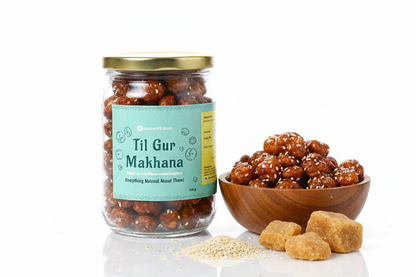 Makhana | Til &amp; Gur - Made in A2 Ghee &amp; Jaggery - Nature&