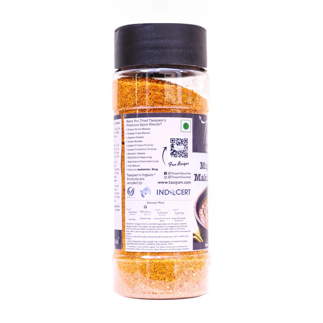 Makhani Masala | Mughlai Daal - Tassyam Organics - 100gm