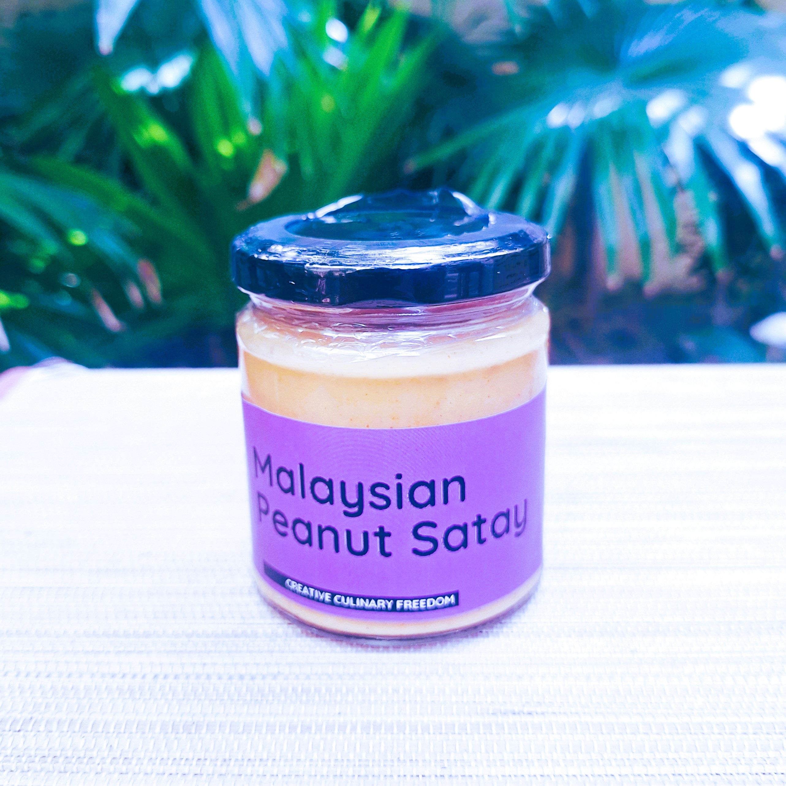 Peanut Satay | Malaysian – Cold Pressed Oil – Vegan, No Added Flavors, Colors, Thickener &amp; No Emulsifiers And Stabilisers – CHEF ZEHN – 200gm