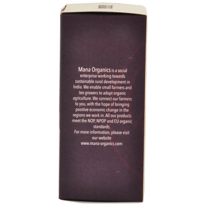 Tea | Organic Assam Black Tea -USDA Organic-Authentic Indian Chai Featuring Assam Tea-No Preservatives- Mana - 25 Tea Bags