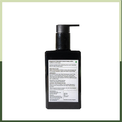 Lotion  | Bergamot &amp; Mandarin Body Lotion - 100% Vegan, Sulphate &amp; Paraben Free – Naija – 200ml