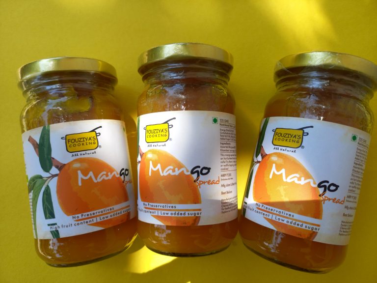 Mango Spread | 100% From Natural Ingredients - Fouziya’s Cooking – 225gm