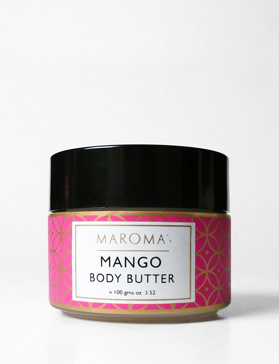 Body Butter | Mango Body Butter - 100% Natural - Maroma - 100gm