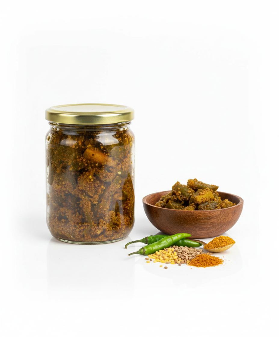 Mango Pickle (Without Oil) –Traditional Oil Free Recipe - Nature&