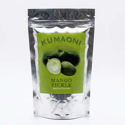 Pickle | Mango Pickle - Made From Fresh Farm Produce -No Trans Fat &amp; Cholesterol - No Artificial Colors - Kumaoni 200gm