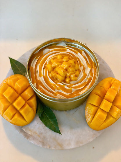 Cream Cake | Mango &amp; Coconut Cream Cake Tin  - Vegan, Gluten Free &amp; Refined Sugar Free - Nature&