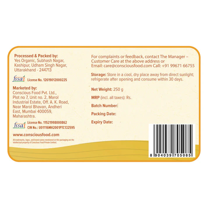 Jam | Mango Honey Jam - 100% Real Fruits -  No Preservatives &amp; No Added Refined Sugar - Conscious Food - 250gm