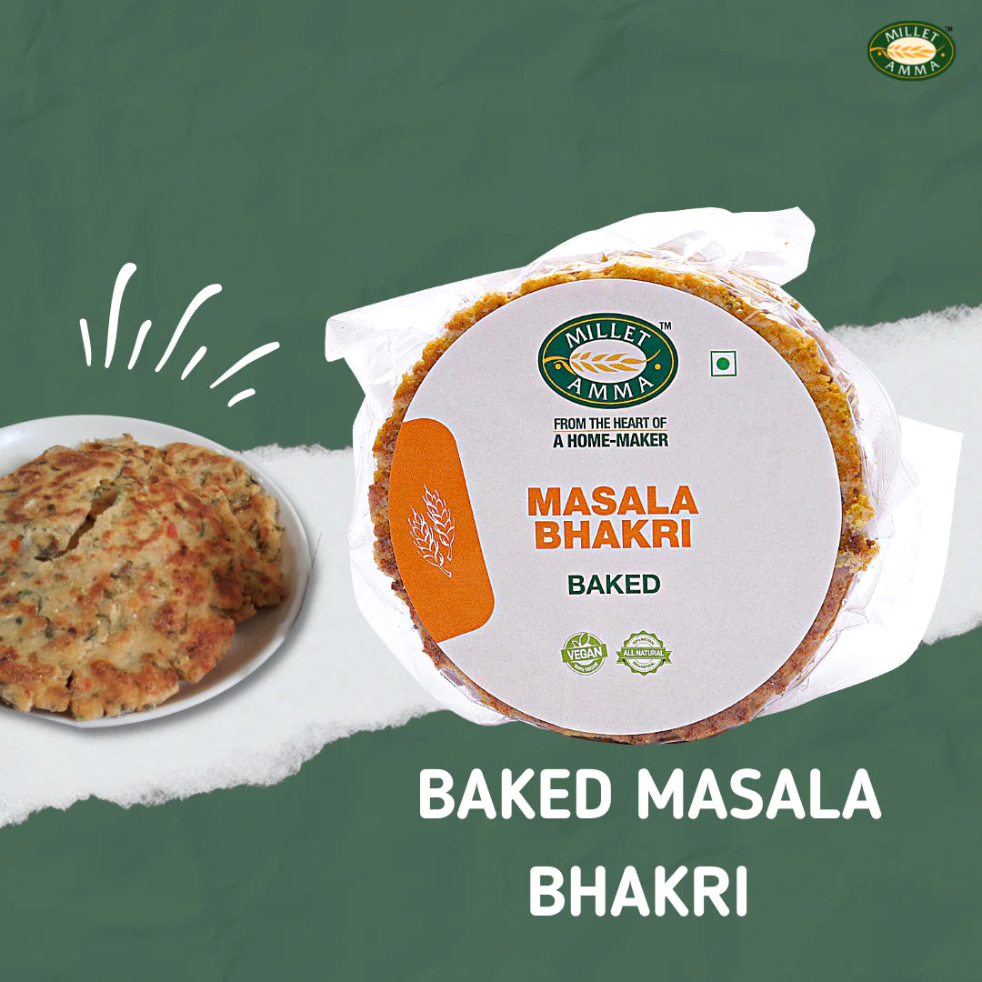 Masala Bhakhri – Millet Amma – 180gm