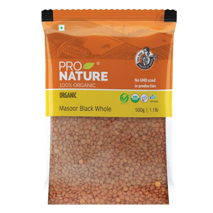 Masoor Black Whole - Pro Nature - 500gm