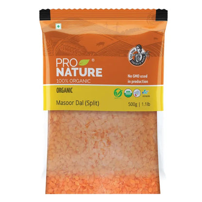 Masoor Dal (Split) - Pro Nature - 500gm