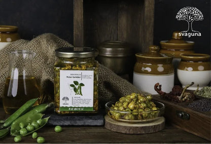 Pickle | Matar Ka Pickle – No Preservatives &amp; No Artificial Coloring – Svaguna – 200gm