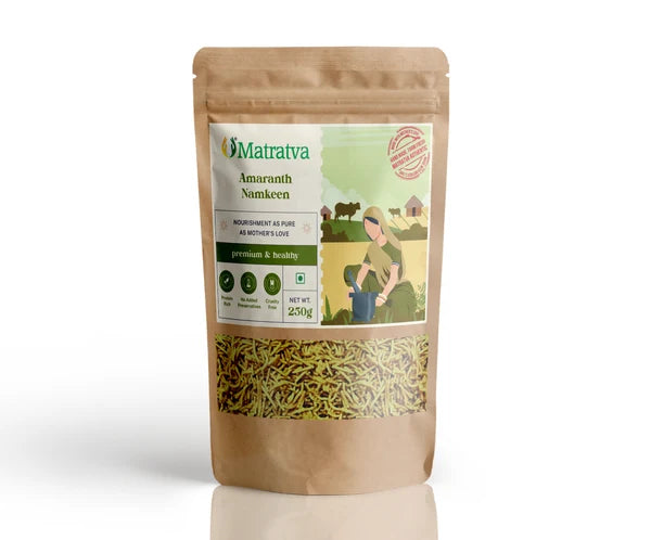 Amranth Namkeen | Organic – No Colour, No Soda &amp; Preservatives Free – Matratva – 250gm