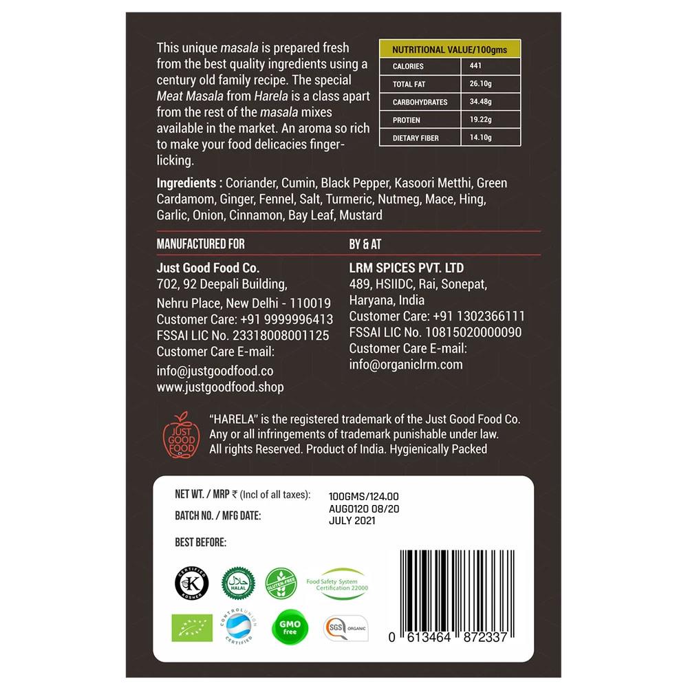 Meat Masala | USDA Organic - Harela – 100gm