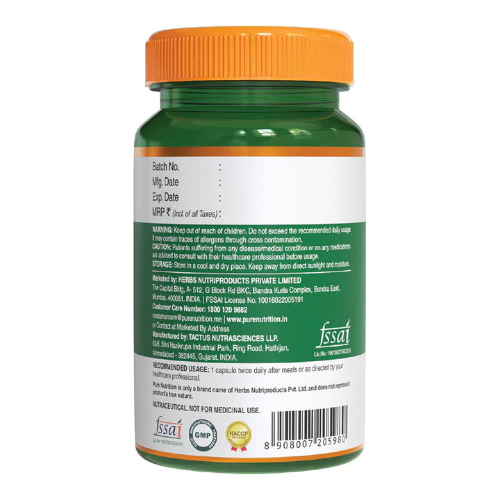 Melatonin (Sustained Release) With Valeriana Wallichii – Melatonin supplement for Men &amp;amp; Women to Support Good Sleep – 5mg – Pure Nutrition – 60 Tablets