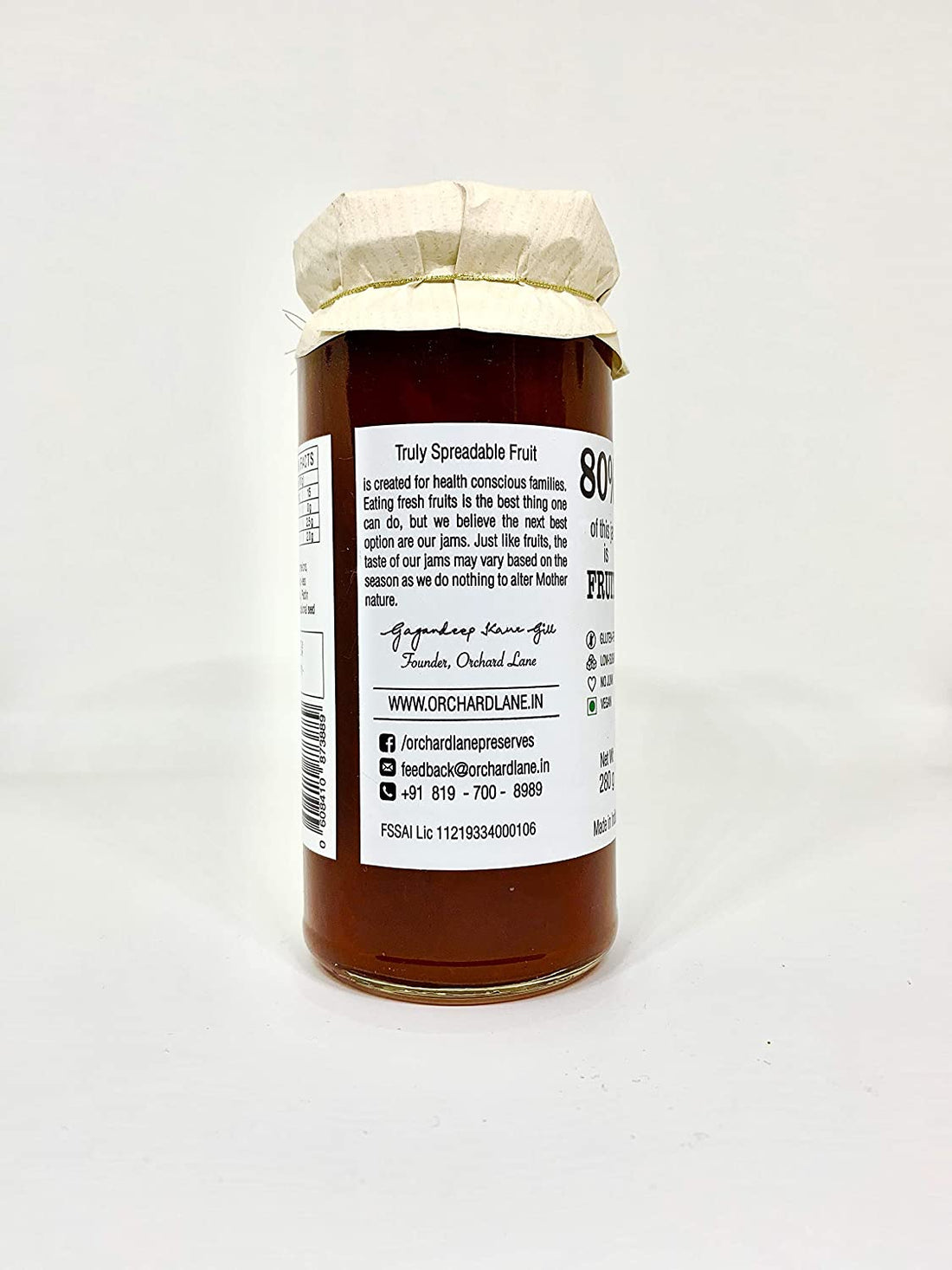 Melon &amp;amp; Cranberry Jam - Orchard Lane - 300gm