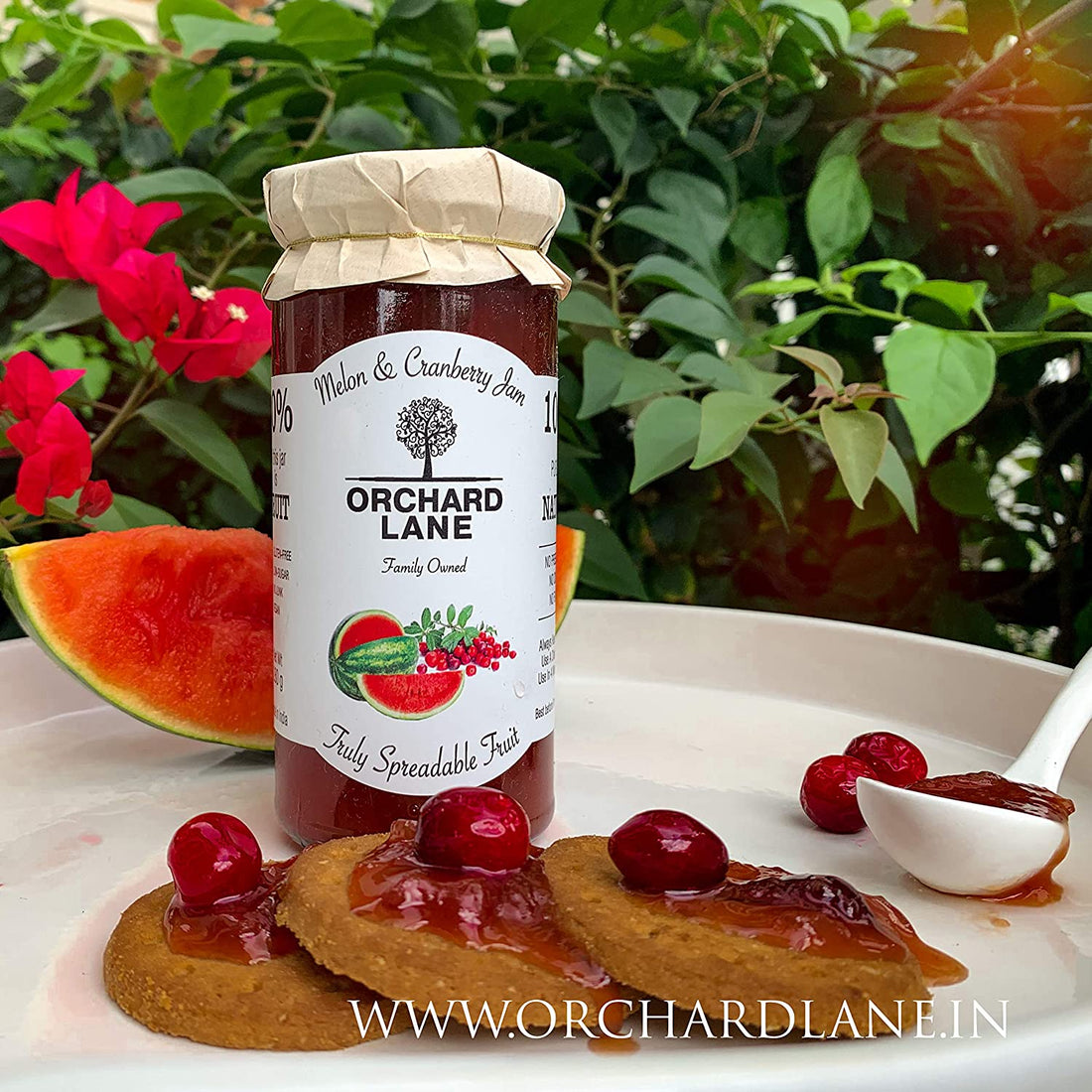 Melon & Cranberry Jam - Orchard Lane - 300gm