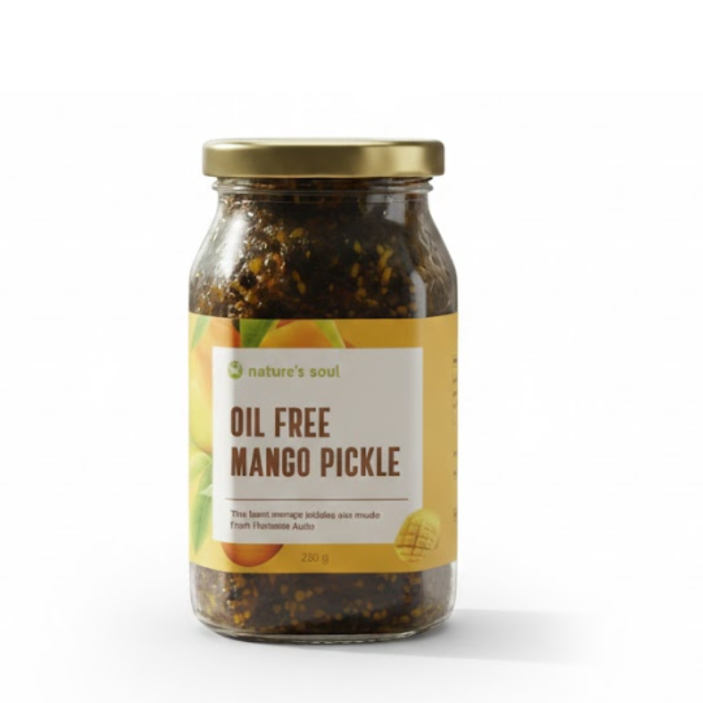 Oil Free Mango Pickle  Nature&