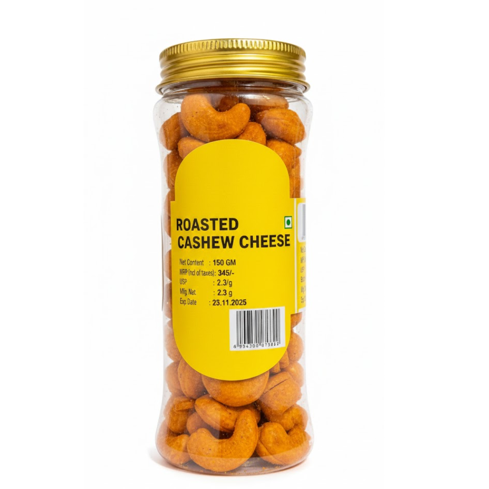 Cashew | Roasted Cashew Cheese-Mrt Organics – 150gm
