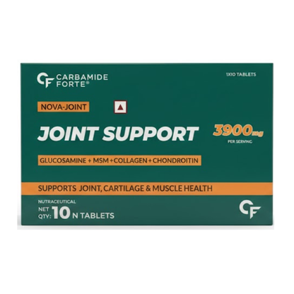 Joint Support Glucosamine Chondroitin MSM 3900 mg Supports Joint, Cartilage &amp; Muscle Health Carbamide Forte-10 Tablets