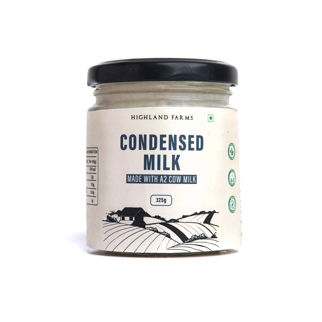 Milk | Condensed (Made With A2 Cow Milk) - Highland Farms – 325gm