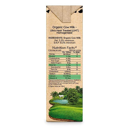 Cow Milk | Certified Organic – Antibiotic Free – No Adulterants, Preservatives &amp;amp; No Stress Hormone – Akshayakalpa – 200ml