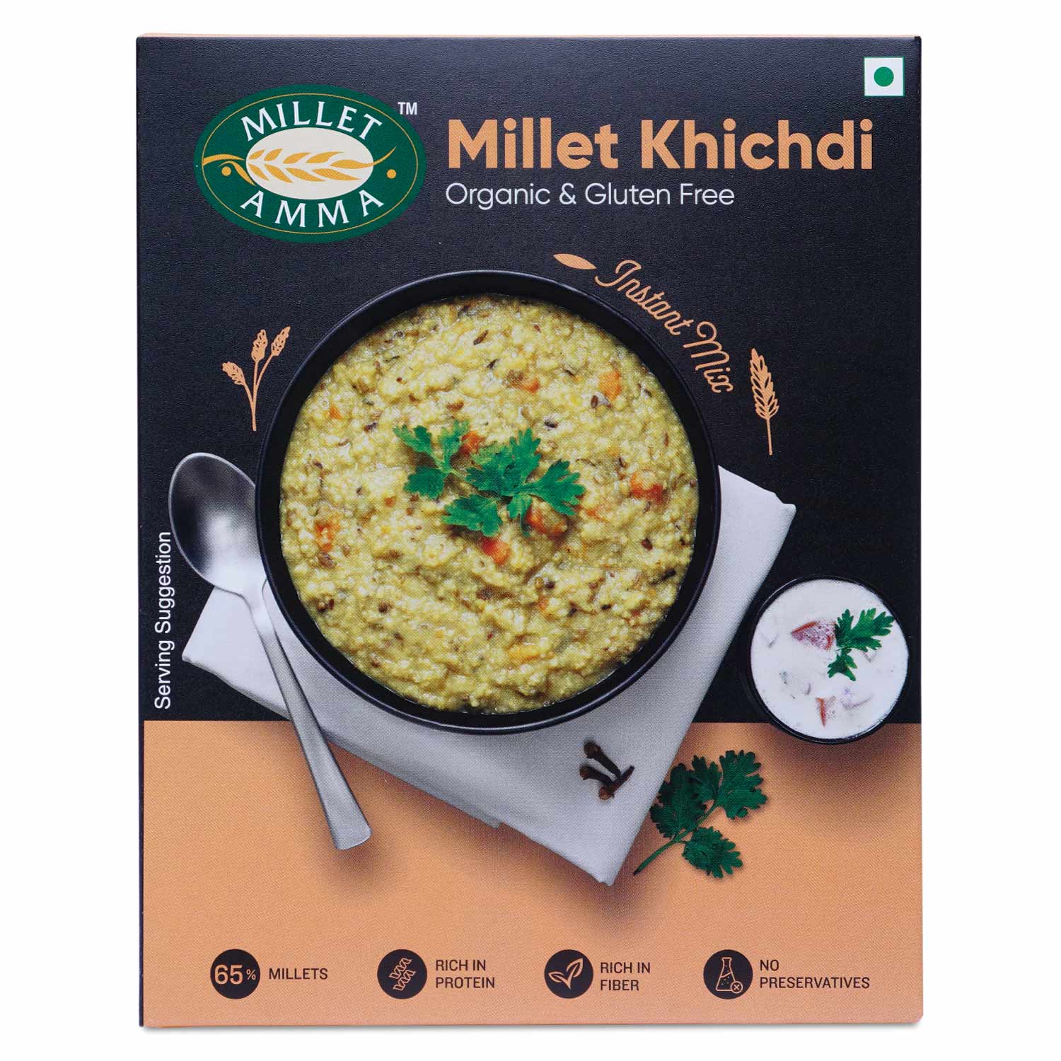 Millet Khichdi Mix – Vegan &amp;amp; Gluten Free – Millet Amma – 250gm