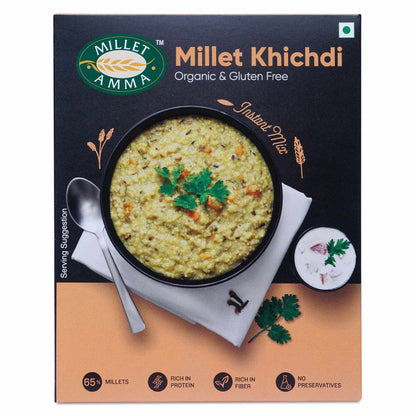 Millet Khichdi Mix – Vegan &amp;amp; Gluten Free – Millet Amma – 250gm