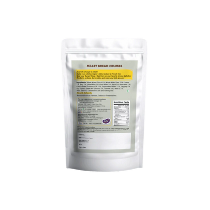 Bread Crumbs | Millet - No Maida, No Additives &amp; No Added Preservatives - Early Food - 250gm