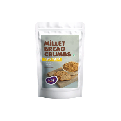 Bread Crumbs | Millet - No Maida, No Additives &amp; No Added Preservatives - Early Food - 250gm