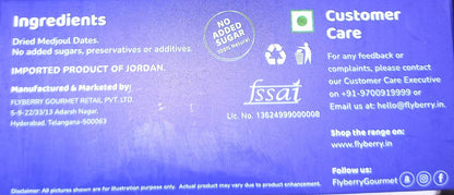 Dates | Mini Medjoul Dates - 100% Natural – No Added Sugar &amp;amp; No Added Preservatives – Flyberry – 200gm