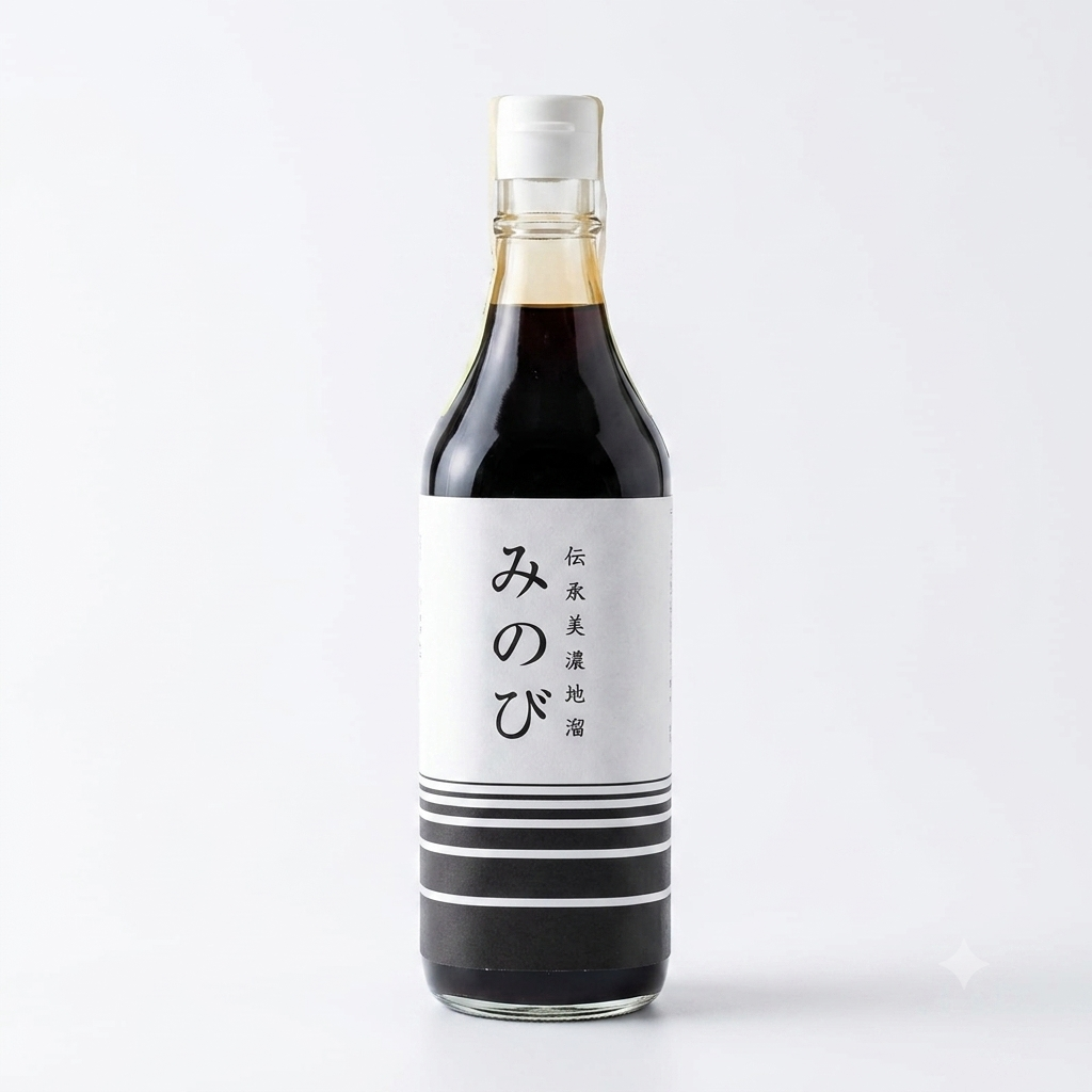 Minobi Tamari Sauce- Japan - 100% Soybean , Naturally Gluten-Free , Aged Over Two Years-No Added Artificial Flavors, Colors &amp;amp; No Added Preservatives  -Yamakawa Jozo - 300ml