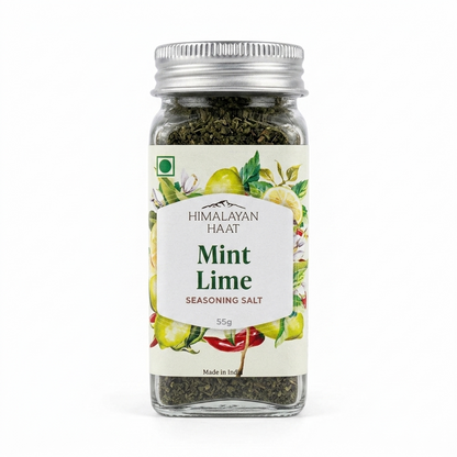 Salt | Mint Lime - Seasoning Salt-Single Origin Herbs and Spices-No Preservatives &amp; Additives – Himalayan Haat – 55gm