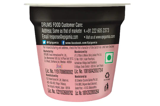 Mishti Doi | (Made With Cow’s Milk) - Artisanal - Gut Friendly, Lactose Free &amp;amp; No Preservatives - Epigamia - 85gm