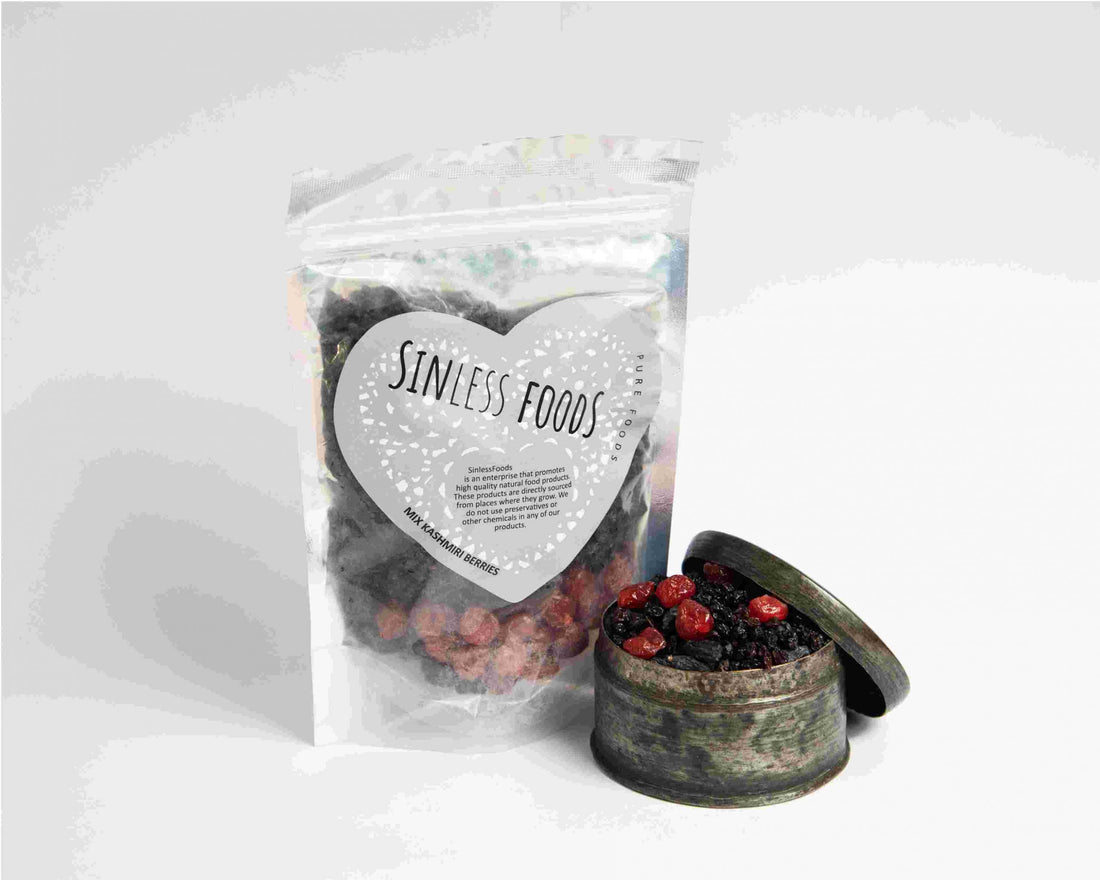 Mix Kashmiri Berries – Sinless Foods – 250gm