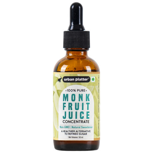 Monk Fruit Juice | (Concentrate) - Pure - Natural Sweetners - A Healthy Alternative To Refined Sugar - Non Gmo - Urban Platter – 50ml